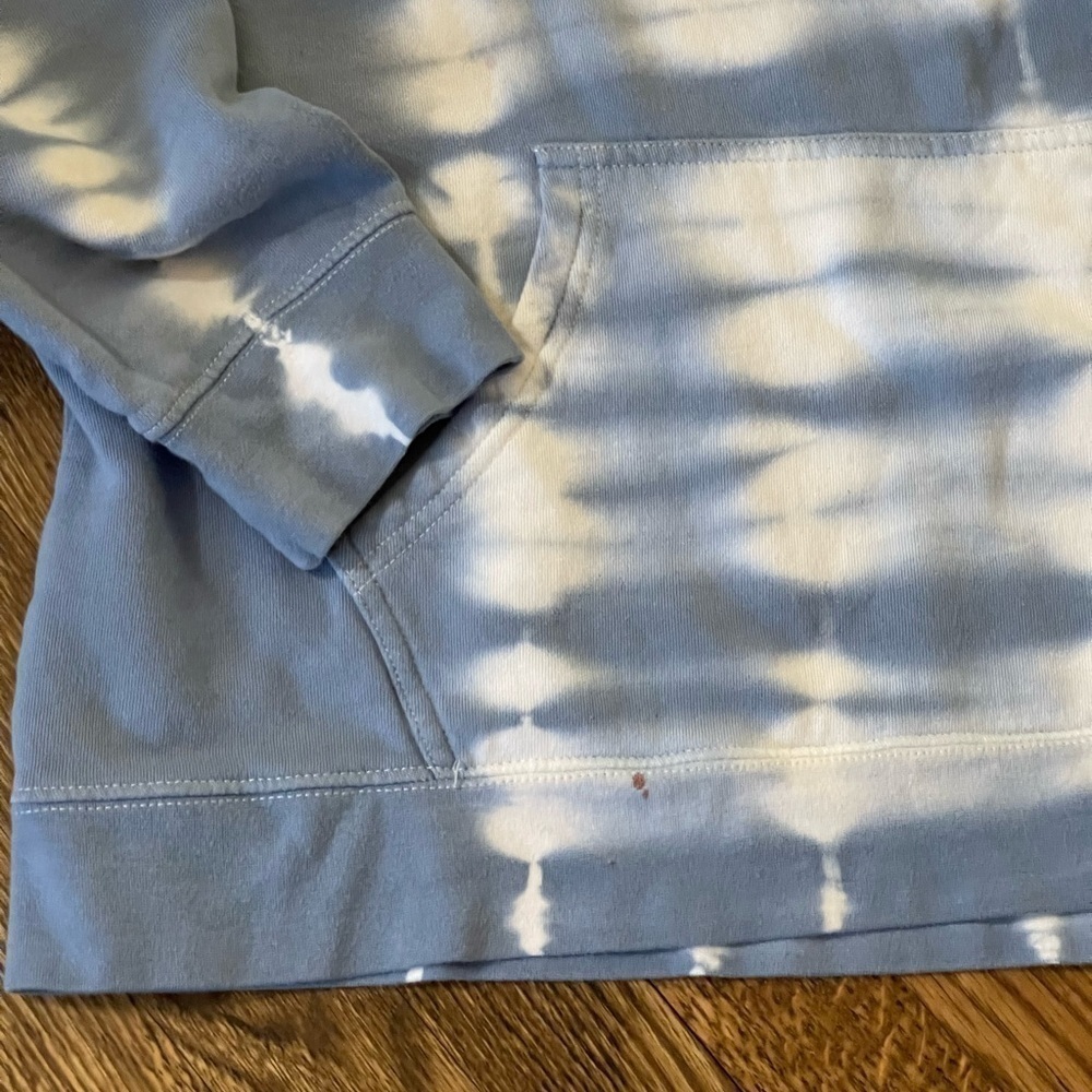 PacSun Blue Tie Dyed Hoodie - Picture 5 of 12